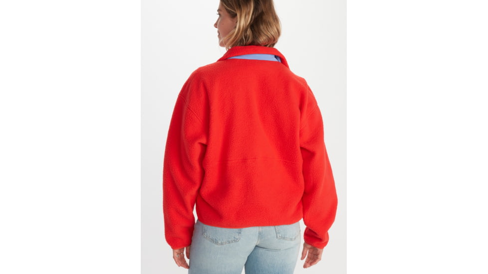 Marmot 94 E.C.O. Recycled Fleece - Womens, Victory Red/Getaway Blue, Small, M14197-21749-S