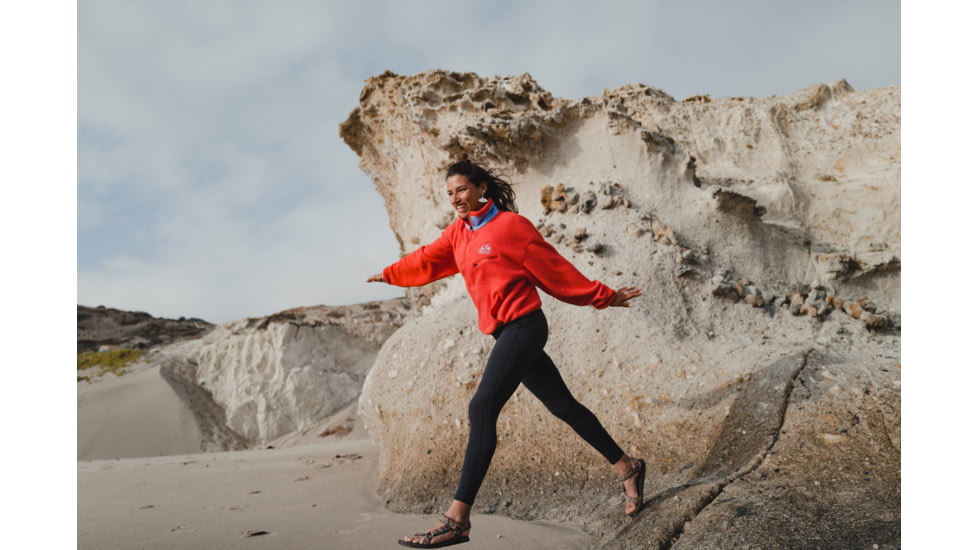 Marmot 94 E.C.O. Recycled Fleece - Womens, Victory Red/Getaway Blue, Small, M14197-21749-S