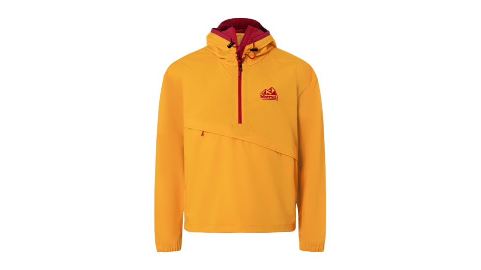 Marmot 96 Active Anorak - Mens, Golden Sun/Team Red, 2XL, M14193-23230-XXL
