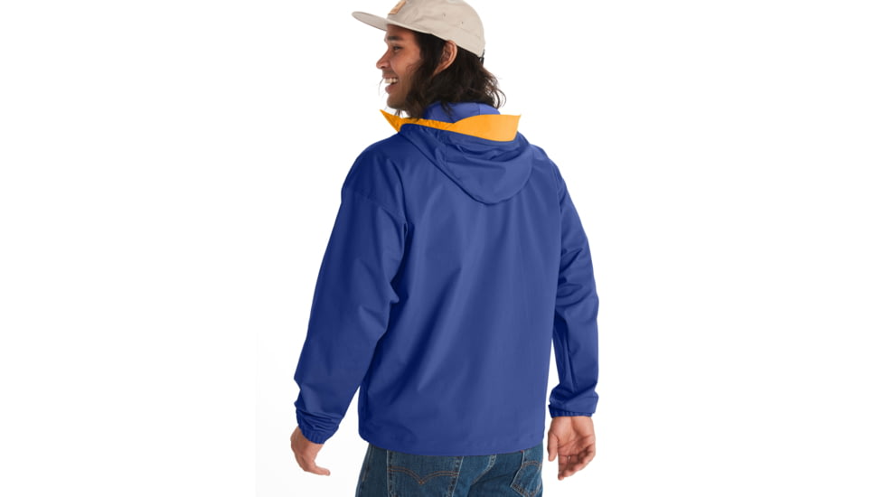 Marmot 96 Active Anorak - Mens, Trail Blue/Golden Sun, Large, M14193-23244-L