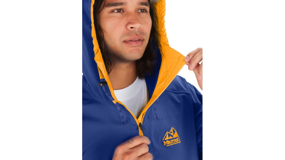 Marmot 96 Active Anorak - Mens, Trail Blue/Golden Sun, Large, M14193-23244-L