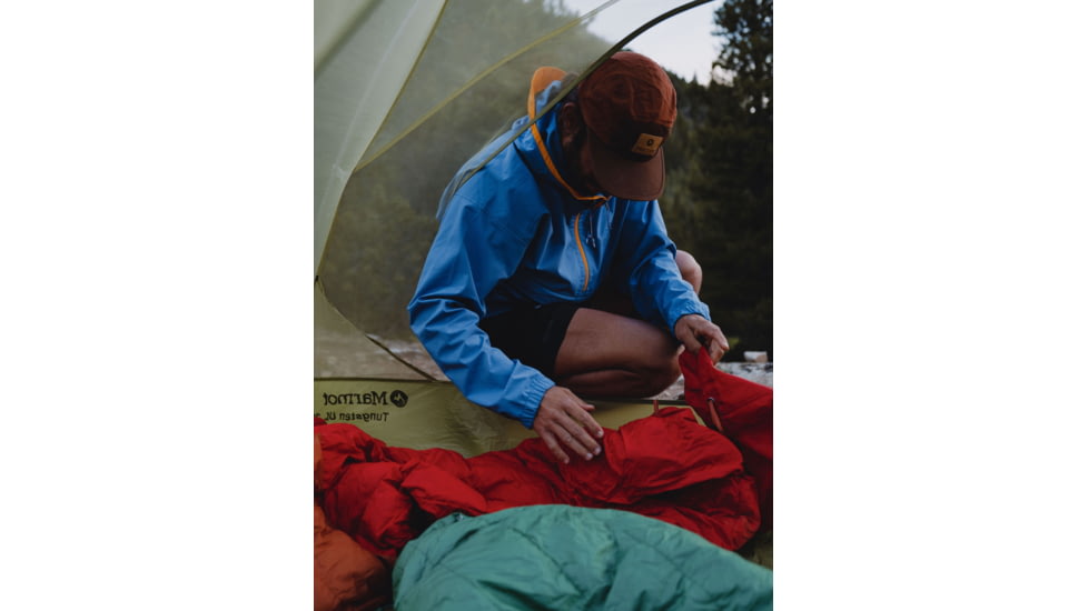 Marmot 96 Active Anorak - Mens, Trail Blue/Golden Sun, Large, M14193-23244-L