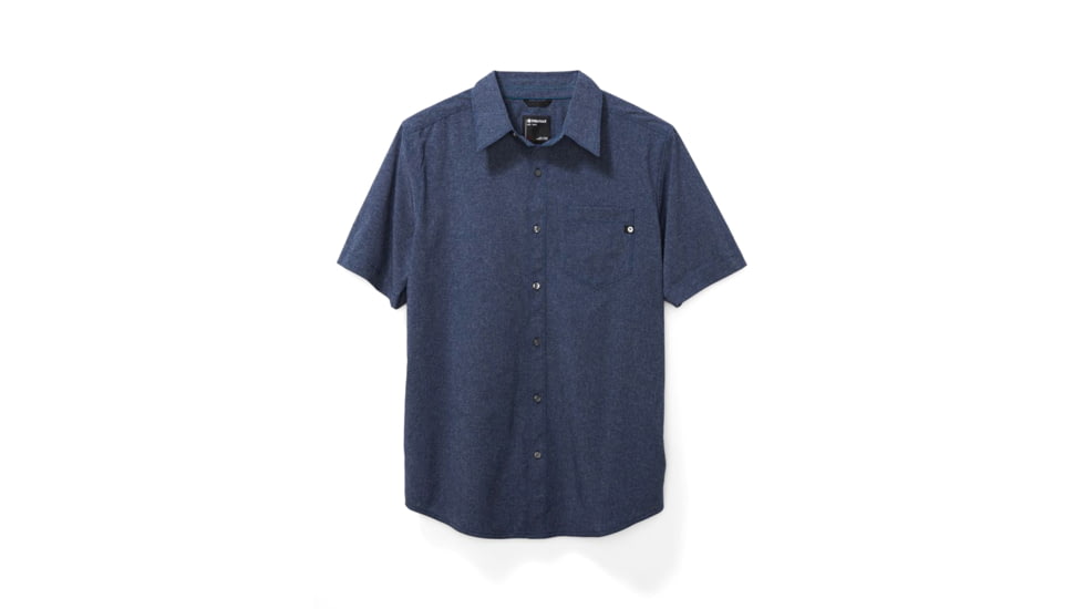 Marmot Aerobora Short Sleeve - Mens, Arctic Navy, 2XL, 42100-2975-XXL