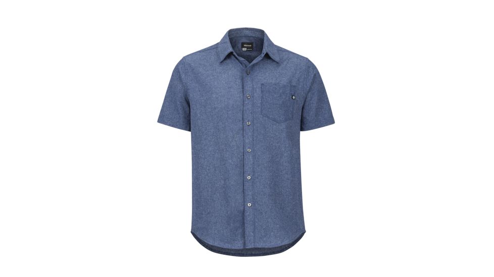 Marmot Aerobora Short Sleeve - Mens, Arctic Navy, Medium, 42100-2975-M