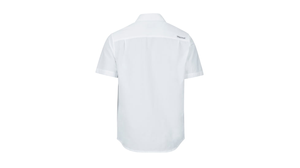 Marmot Aerobora Short Sleeve - Mens, White, Medium, 42100-080-M