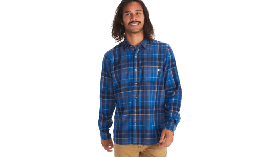 Marmot Anderson Lightweight Flannel - Men's, 2XL, Dark Azure, M13559-2059-XXL