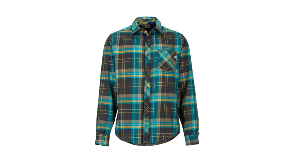 Marmot Anderson Lightweight Flannel - Men's, 2XL, Dark Coal, 44520-1137-XXL