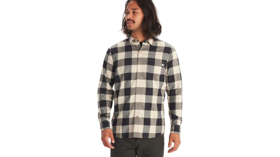 Marmot Anderson Lightweight Flannel - Men's, Small, Sandbar, M13559-7829-S