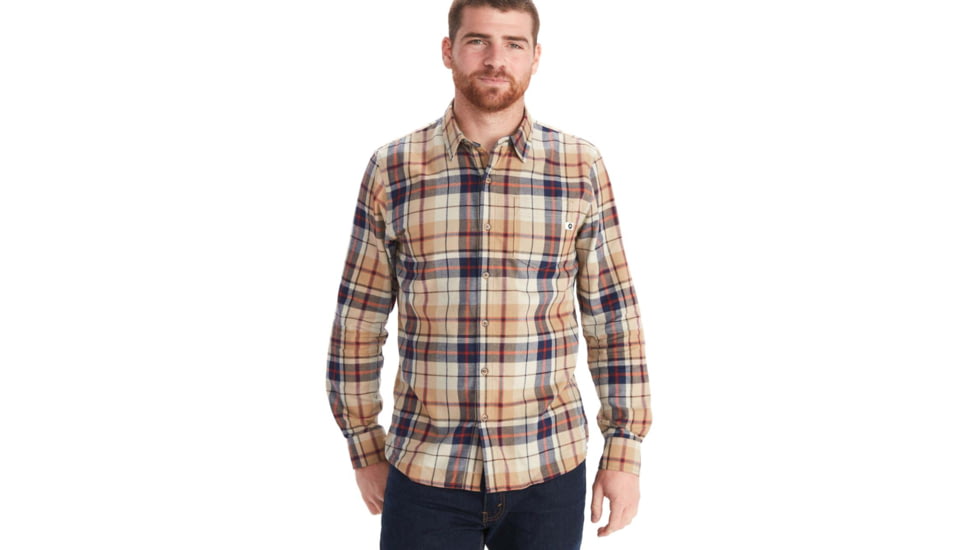 Marmot Anderson Lightweight Flannel - Men's, 2XL, Shetland, M13559-16310-XXL