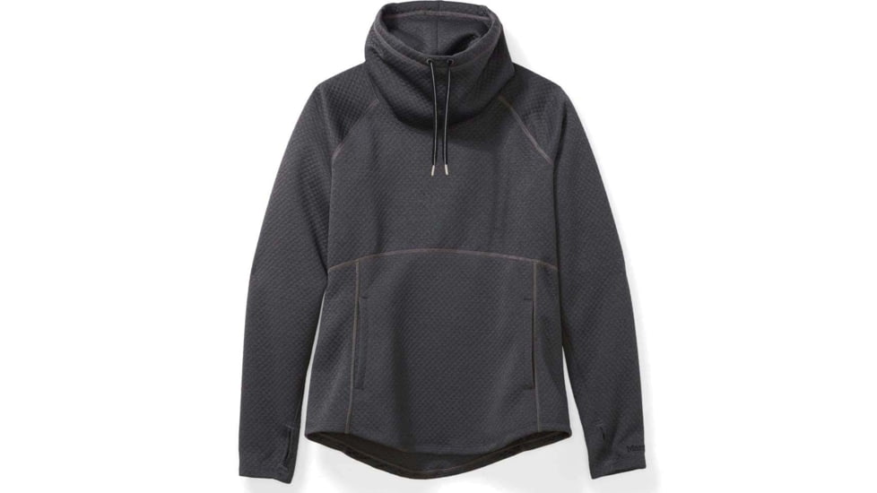 Marmot Annie Long Sleeve - Womens, Black Heather, Extra Small, 47930-5608-XS