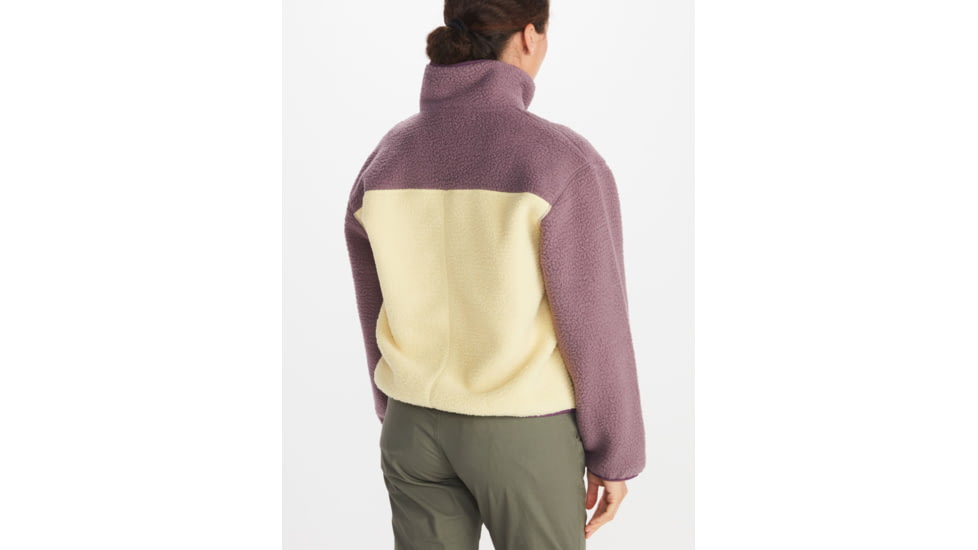 Marmot Aros Fleece 1/2 Zip - Womens, Hazy Purple/Wheat, Small, M14978-22494-S