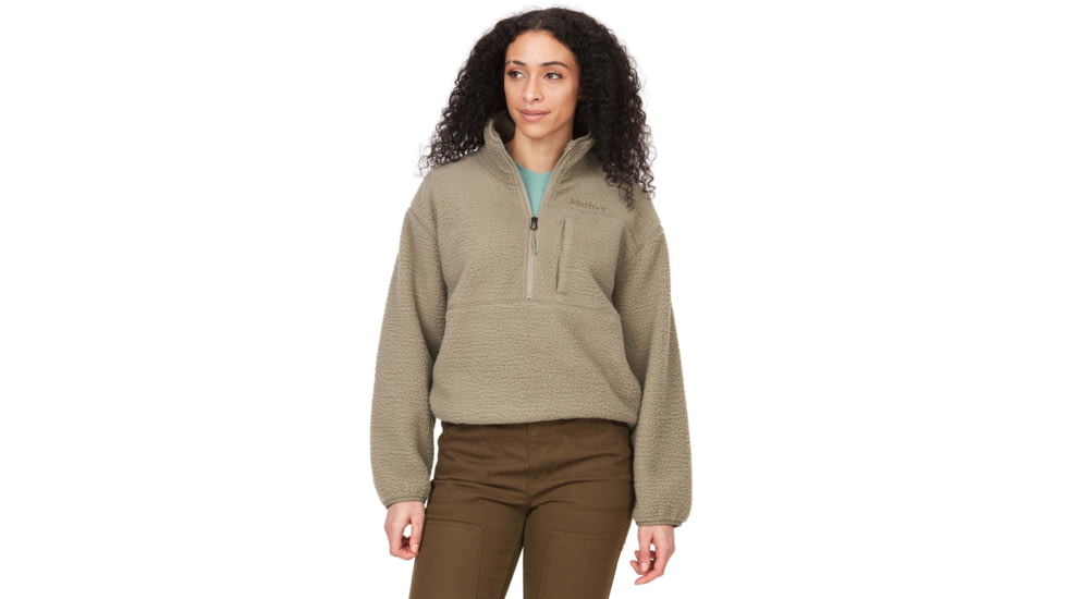 Marmot Aros Fleece 1/2 Zip - Womens, Vetiver, Medium, M14978-21543-M