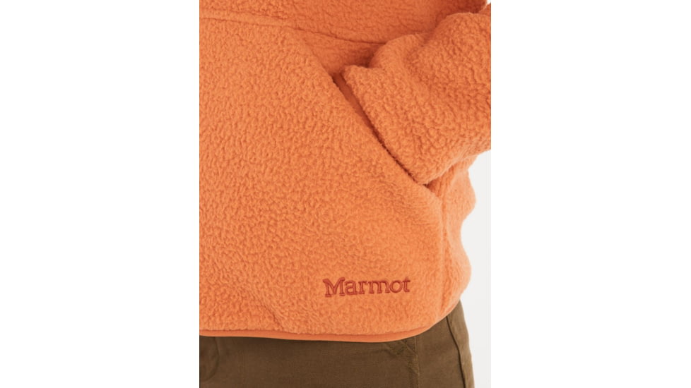 Marmot Aros Fleece Jacket - Womens, Copper, Extra Small, M13197-7160-XS