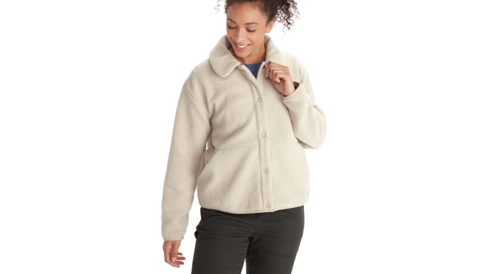 Marmot Aros Fleece Jacket - Womens, Sandbar, Medium, M13197-7829-M