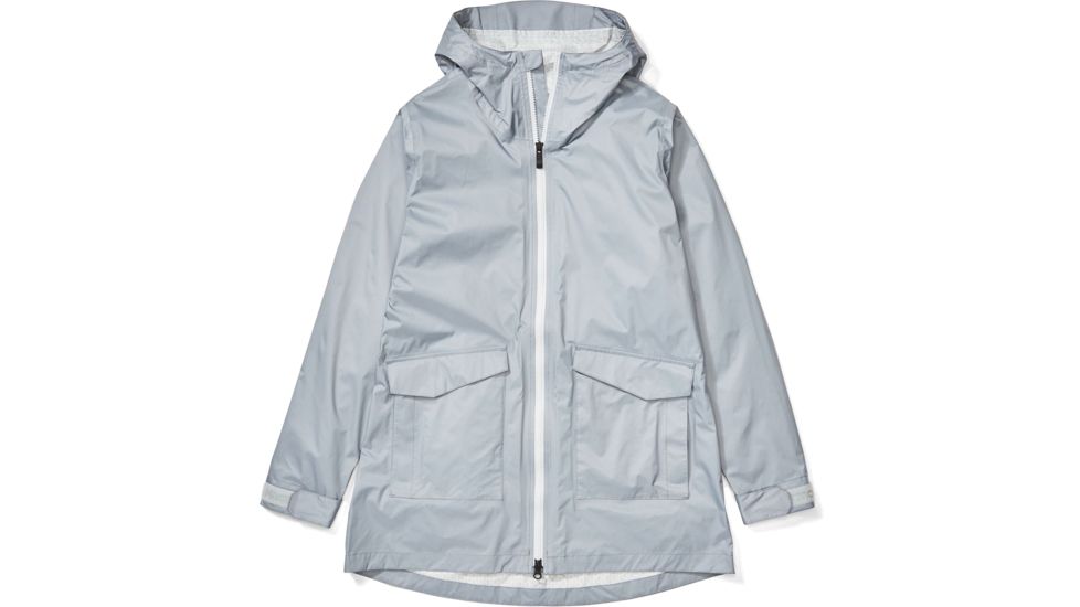 Marmot Ashbury PreCip Eco Jacket - Womens, Sleet, Large, 10000-504-L