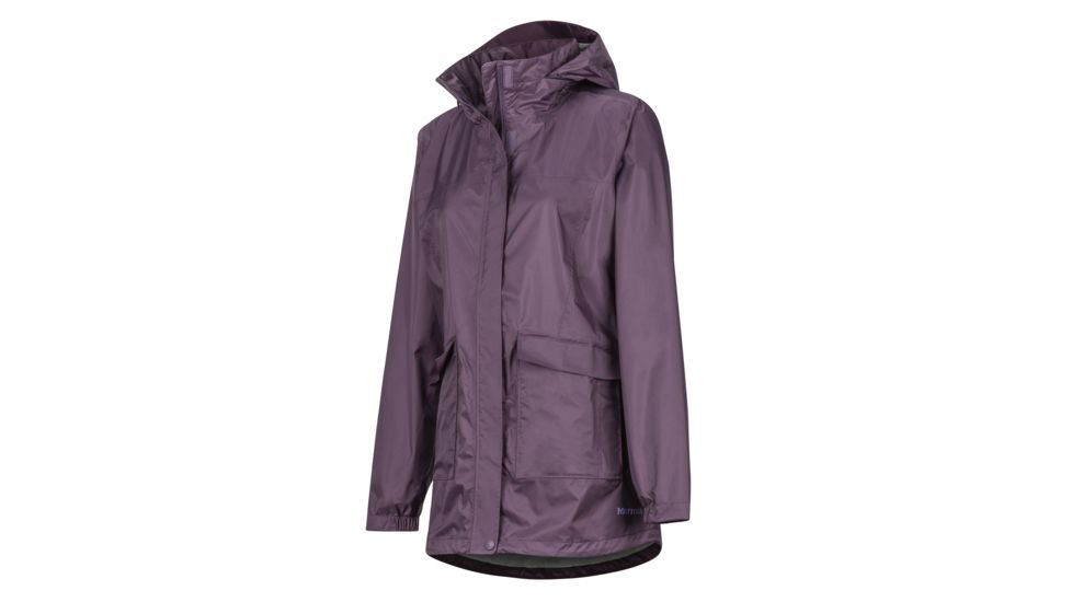 Marmot Ashbury PreCip Eco Jacket - Womens, Vintage Violet, Extra Large, 36600-7196-XL