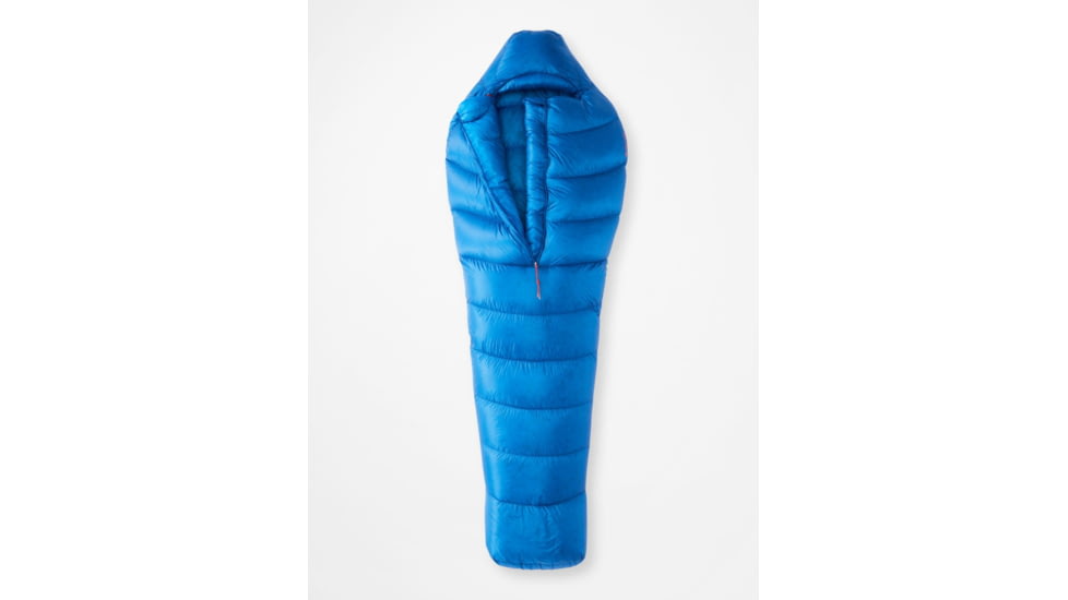 Marmot Bantamweight 15 Sleeping Bags - Mens, Dark Azure/Clear Blue, Center-Zip, Short, M13001-19628-CZ