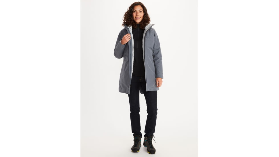 Marmot Bleeker Component Jacket - Womens, Steel Onyx, Extra Small, 12430-1515-XS