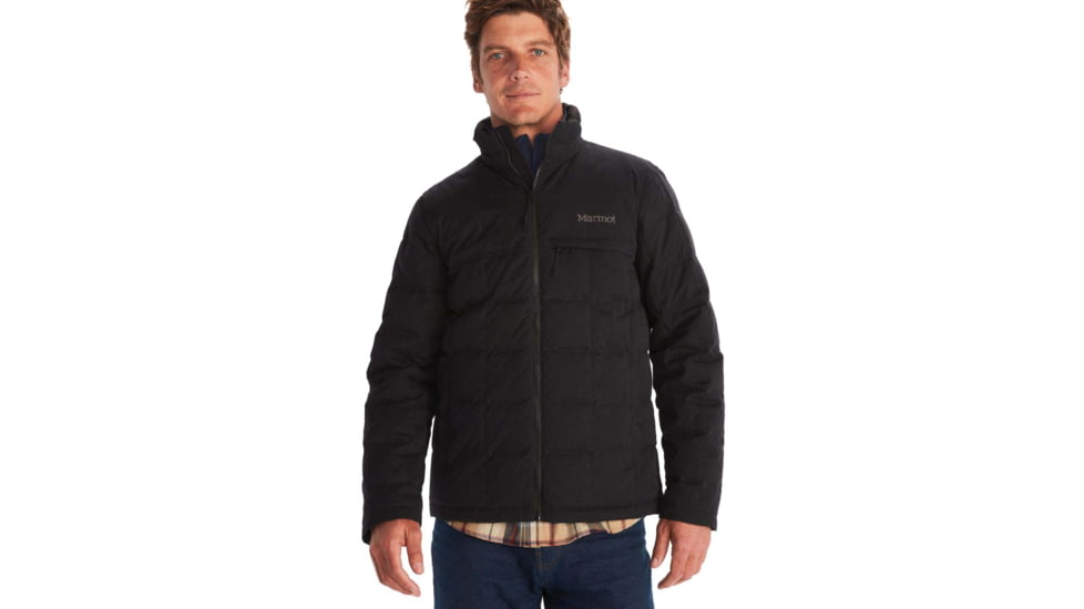 Marmot Burdell Jacket - Mens, Black, Extra Large, M13175-001-XL
