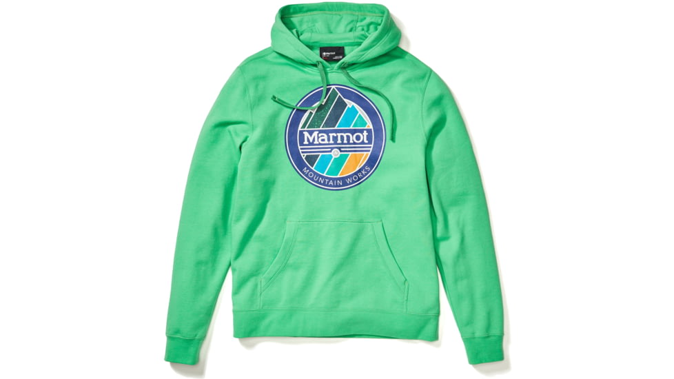 Marmot Chock Hoodie - Mens, Kelly Green, Large, 41810-4095-L