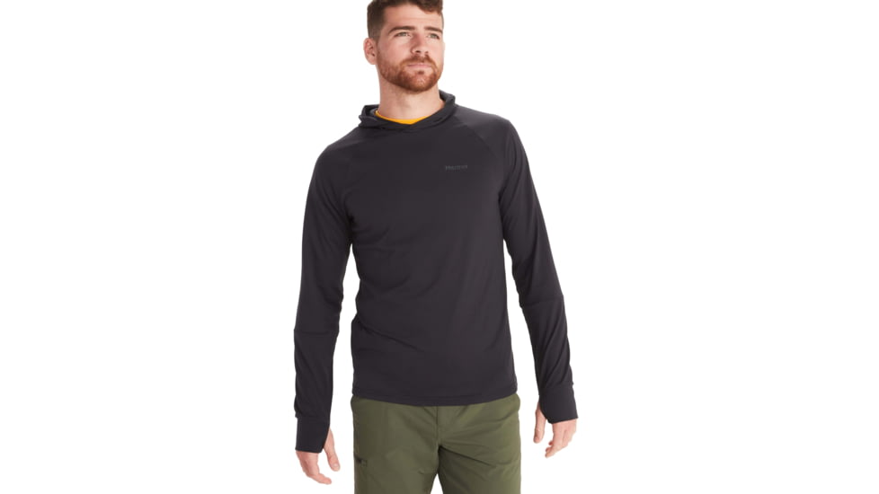 Marmot Crossover Hoody - Mens, Black, L, M12576-001-L