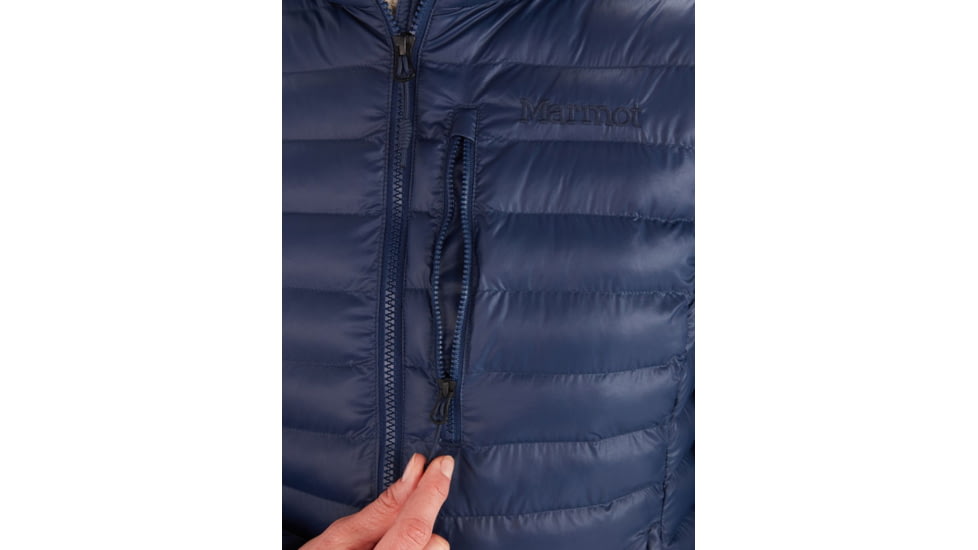 Marmot Echo Featherless Long Jacket - Women's, Small, Arctic Navy Shiny, M13215-20952-S