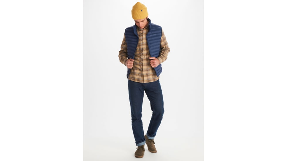 Marmot Echo Featherless Vest - Mens, Arctic Navy, Extra Large, M13204-2975-XL