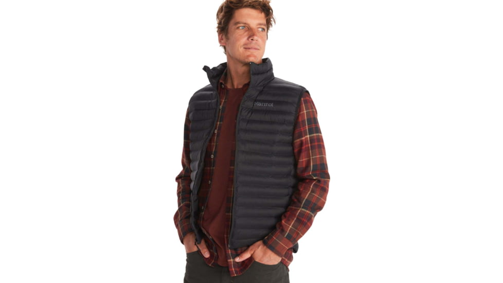 Marmot Echo Featherless Vest - Mens, Black, 2XL, M13204-001-XXL