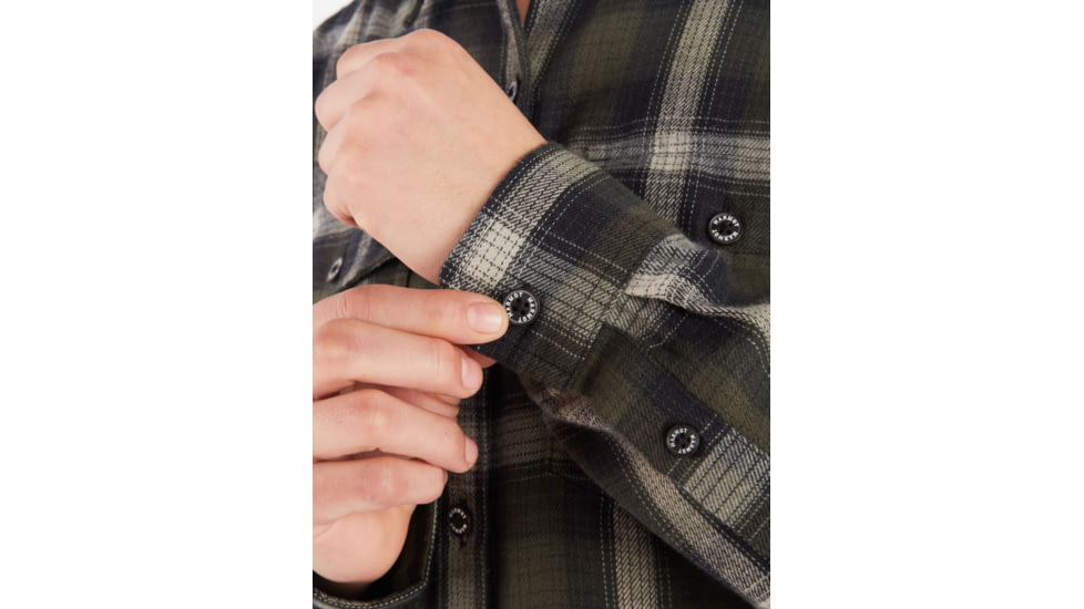 Marmot Fairfax Midweight Flannel - Womens, Nori, Large, M13553-4859-L