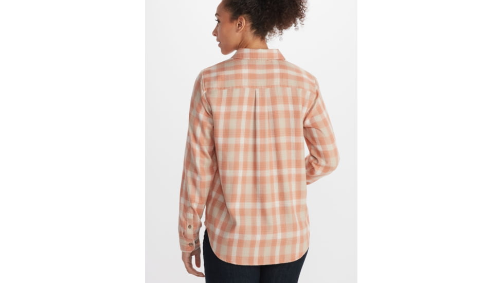 Marmot Fairfax Midweight Flannel - Womens, Rose Gold, Extra Small, M13553-20094-XS