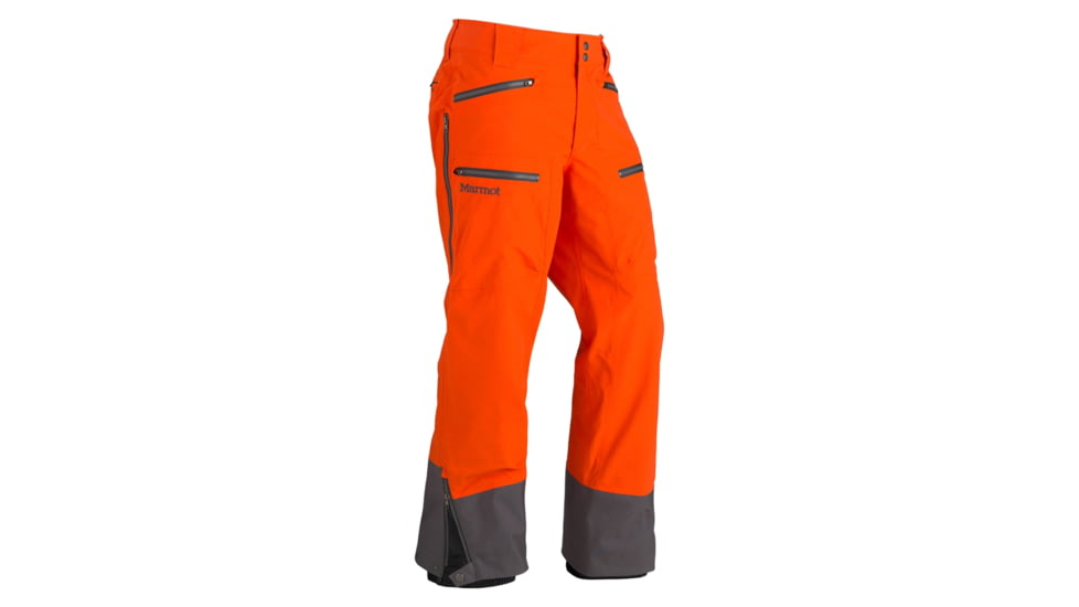Marmot Freerider Pant - Men's-Sunset Orange-Large
