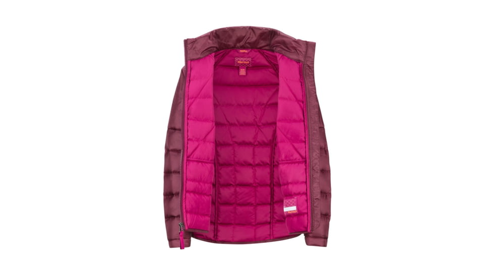 Marmot Girls Hyperlight Down Jacket - Kids, Fig, Medium, 79120-Fig-M-DEMO