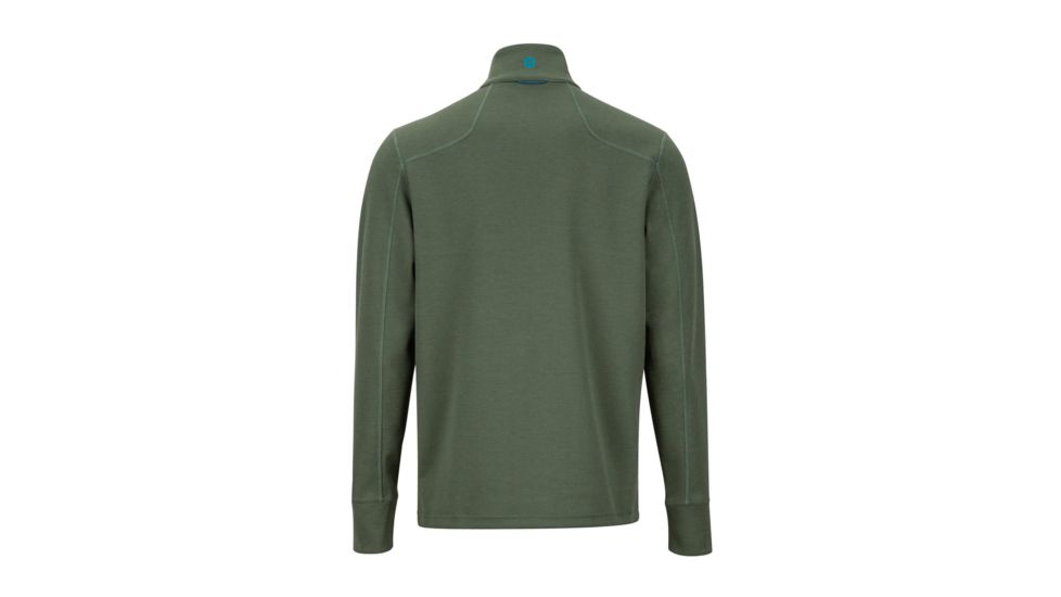 Marmot Hanging Rock 1/2 Zip - Mens, Crocodile/Moroccan Blue, Large, 42280-4966-L