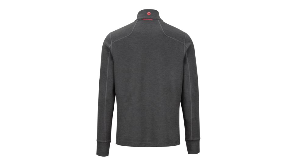 Marmot Hanging Rock 1/2 Zip - Mens, Slate Grey/Burgundy, Medium, 42280-1565-M