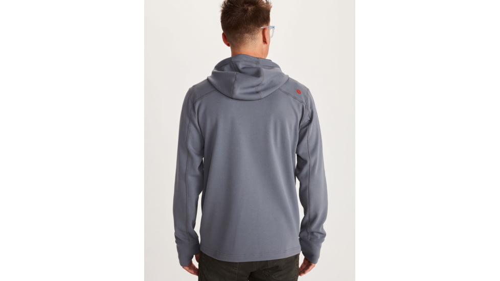 Marmot Hanging Rock Hoodie - Mens, Steel Onyx/Picante, Small, 41490-1587-S