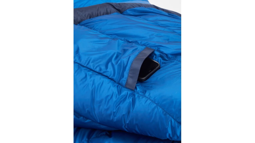 Marmot Helium Sleeping Bag, Arctic Navy/Dark Azure, Left Zipper, M14404-19621-LZ