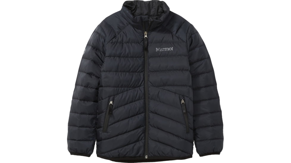 Marmot Highlander Down Jacket - Boys, Black, Medium, 79930-001-Black-M