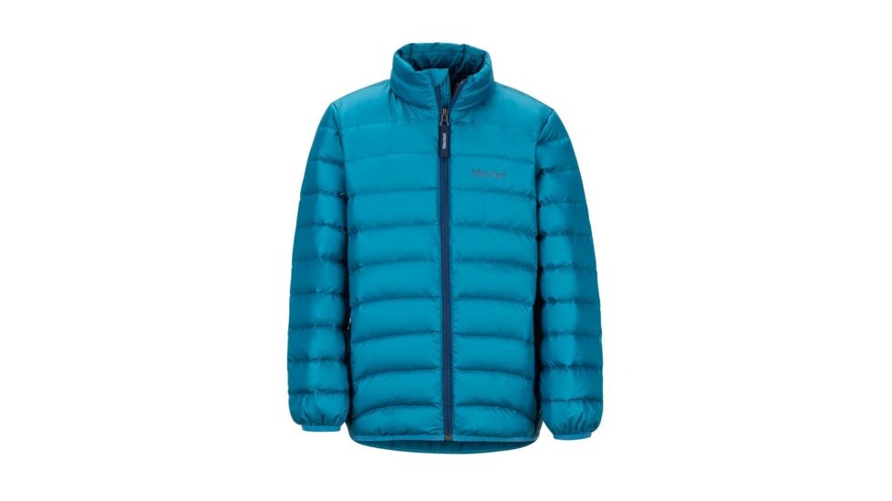Marmot Highlander Down Jacket - Boys, Moroccan Blue, Small, 79930-3772-S