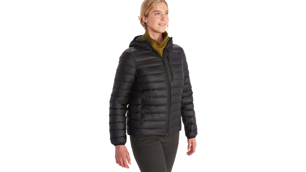 Marmot Highlander Hoody - Womens, Black, Small, M13179-001-S