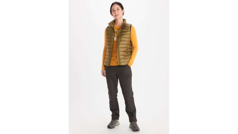 Marmot Highlander Vest - Womens, Military Green, Large, M13181-4050-L
