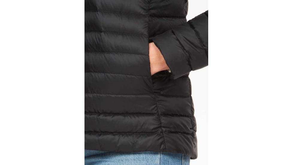 Marmot Hype Down Hoody - Womens, Black, Medium, M15849-001-M