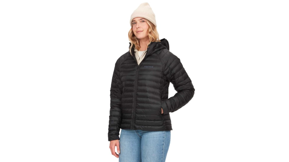 Marmot Hype Down Hoody - Womens, Black, Medium, M15849-001-M