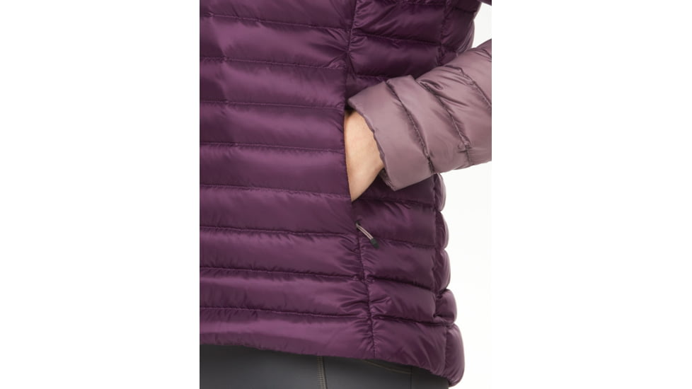 Marmot Hype Down Hoody - Womens, Hazy Purple/Purple Fig, Small, M14599-22475-S