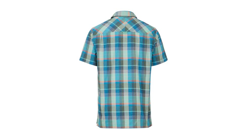 Marmot Innesdale Short Sleeve Shirt - Mens, Pond Green, Medium, 42320-4570-M