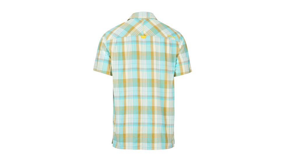 Marmot Innesdale Short Sleeve Shirt - Mens, Sunny, Extra Large, 42320-9860-XL
