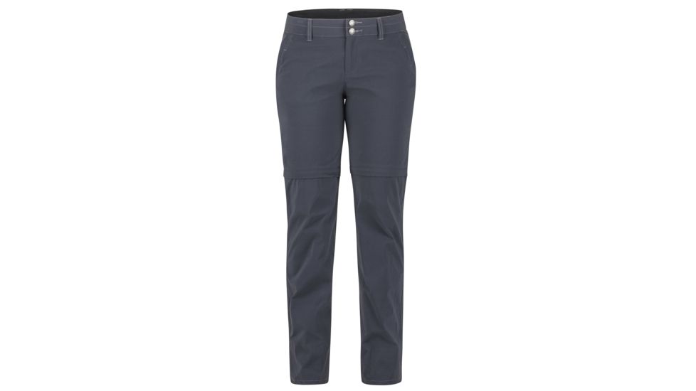 Marmot Kodachrome Convertible Pant - Womens, Dark Steel, 4, 47490-1132-4