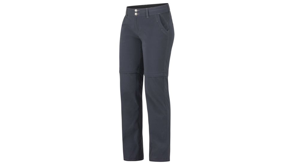 Marmot Kodachrome Convertible Pant - Womens, Dark Steel, 4, 47490-1132-4