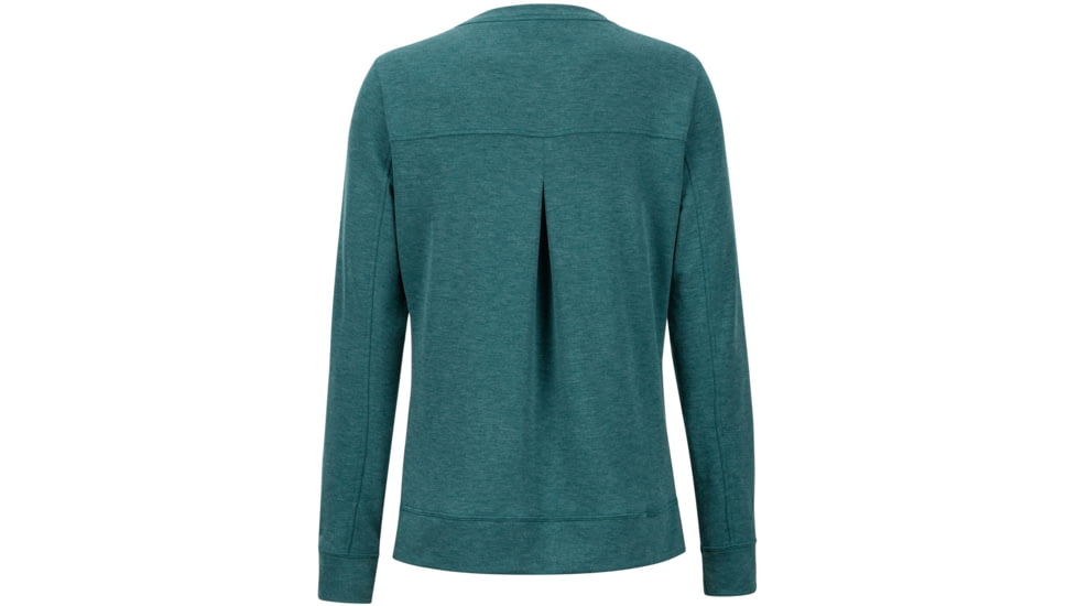 Marmot Laurel Long-Sleeve Shirt - Womens, Deep Teal Heather, Medium, 47640-4665-M