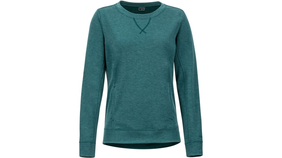 Marmot Laurel Long-Sleeve Shirt - Womens, Deep Teal Heather, Medium, 47640-4665-M
