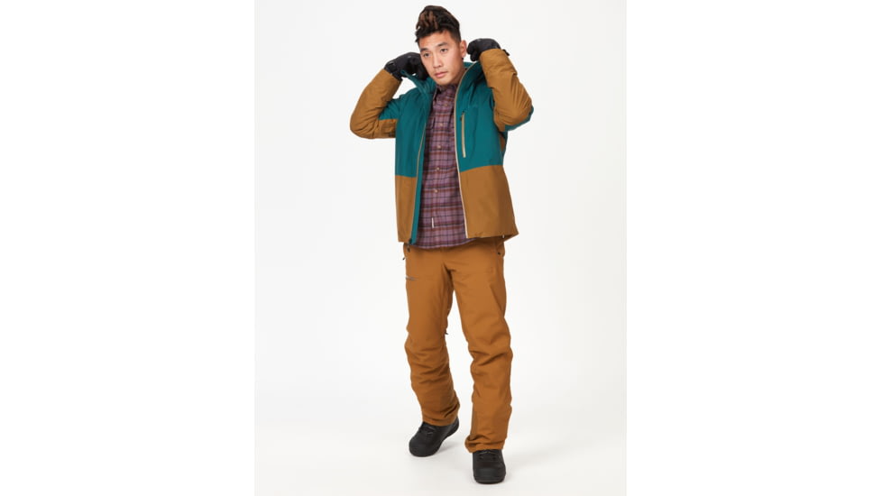 Marmot Lightray GORE-TEX Jacket - Mens, Dark Jungle/Hazel, Medium, M14933-22467-M